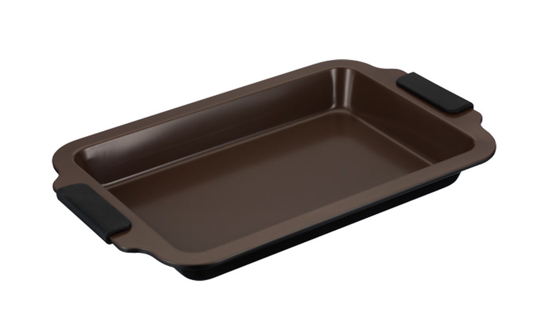 Противень глубокий 36,5х23х3,5см Linea EASY Ceramica РЕГЕНТ (12)