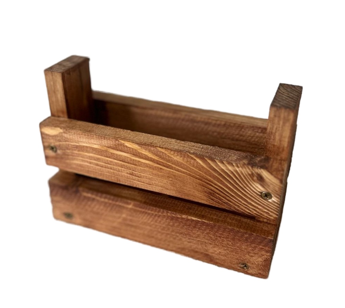 Салфетница 16x12x6,5см, деревянная