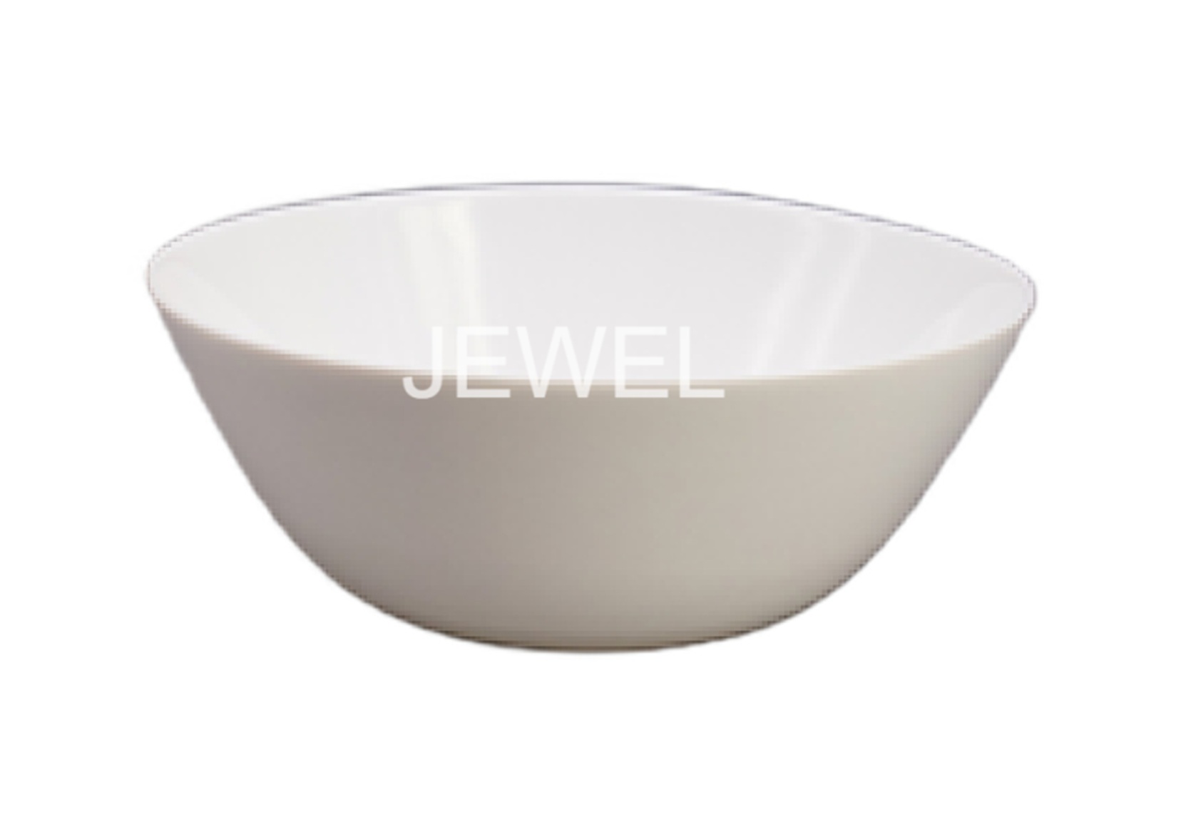 Салатник 18см, стеклокерамика White JEWEL