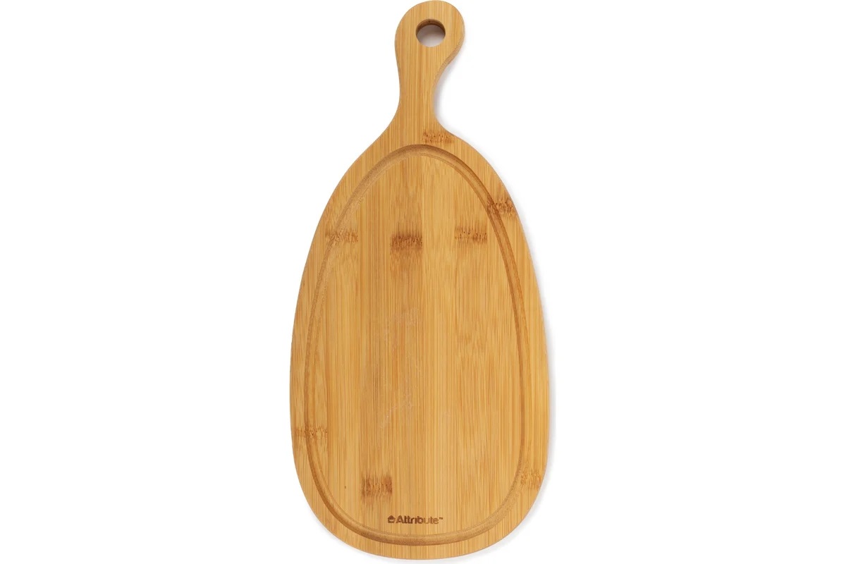Доска разделочная 39х18х1.5см BAMBOO CURVE Attribute 