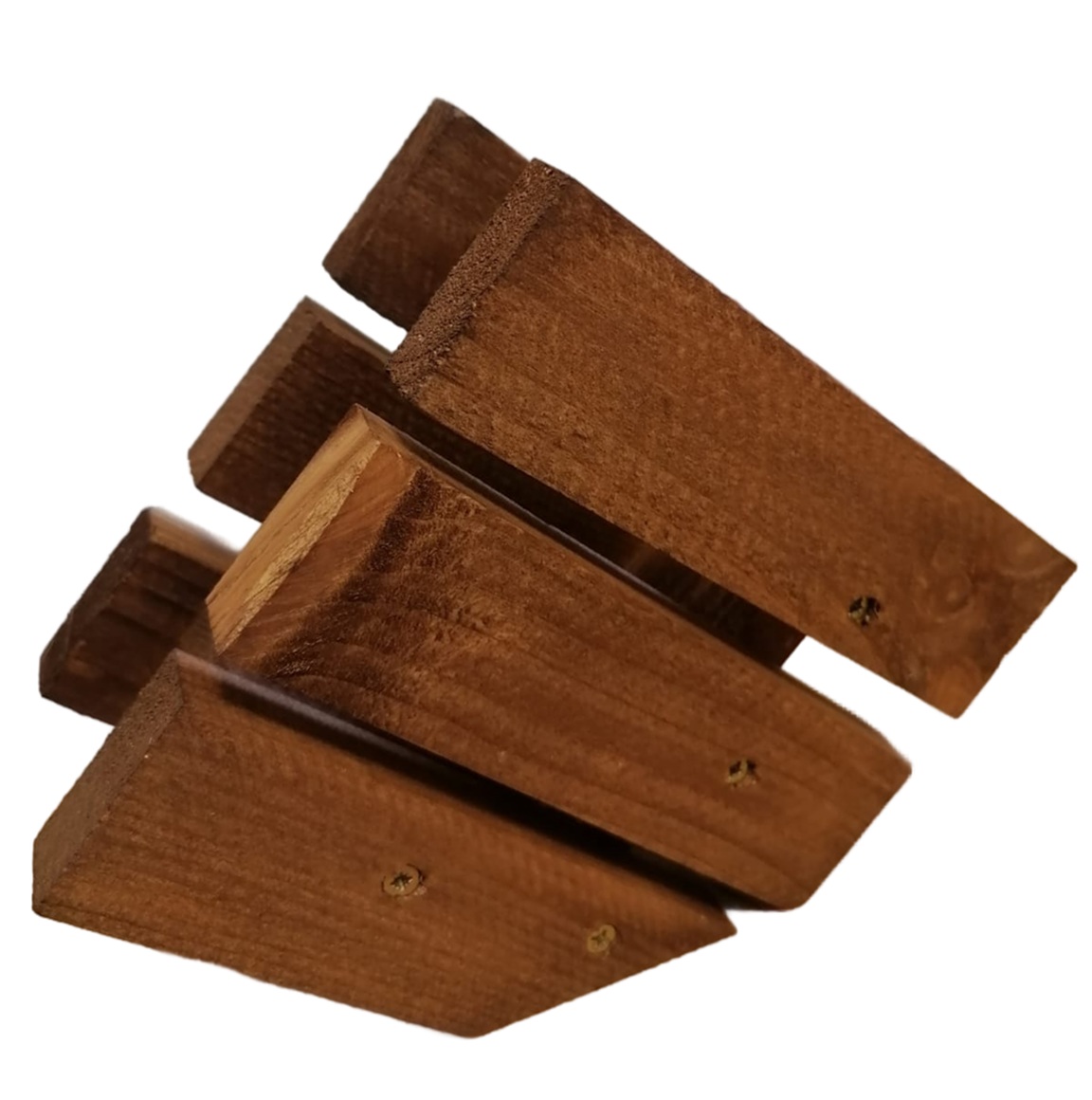 Салфетница 13,5x17x6,5см, деревянная