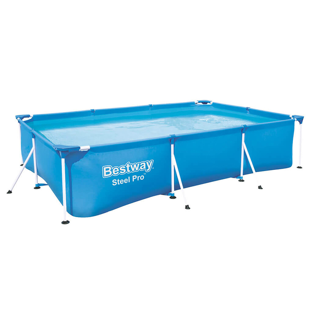 Бассейн прямоугольный 300х201х66см, 3300л, 56404 BESTWAY (1)
